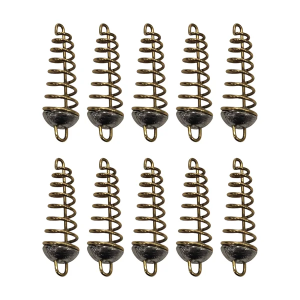 10 x Cebadores Muelle Bronce 30gr