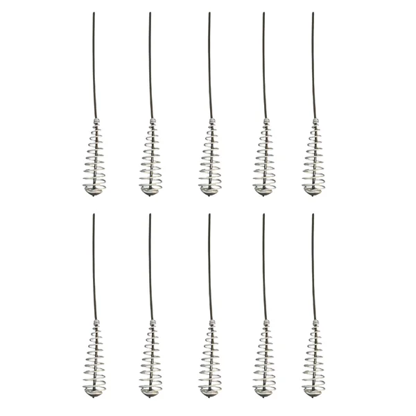 10 x Cebadores muelle con palo 20gr Model 12
