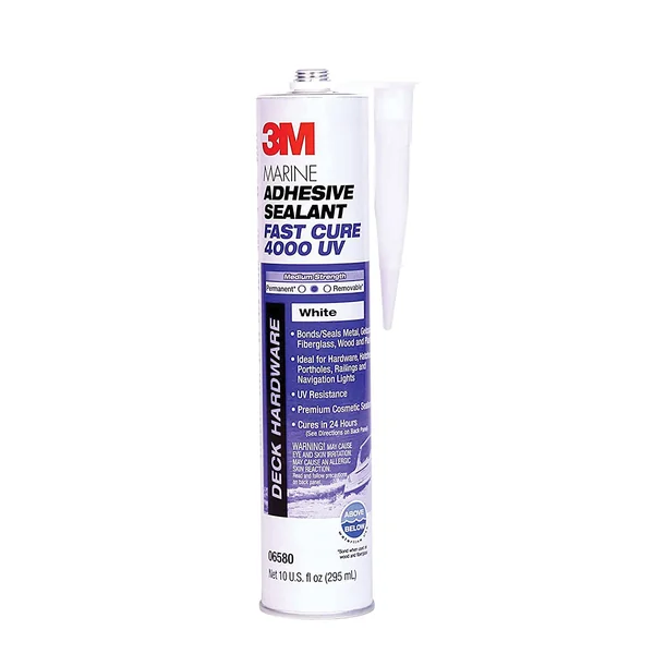 3m sealant 4000 uv white 10oz. fast cure 06580