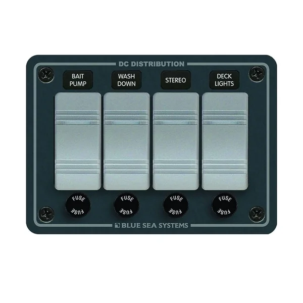 4 SWITCH POWER DIST. PANEL