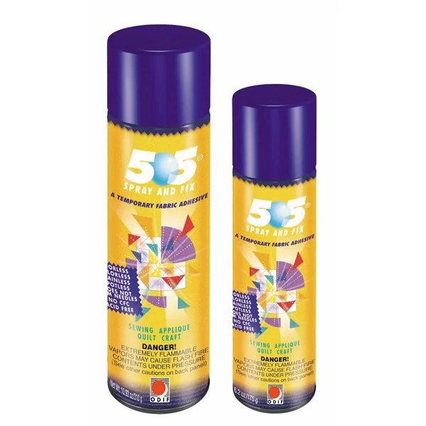Adhesivo Temporal en Spray 505 Odif para Tejidos y Papeles