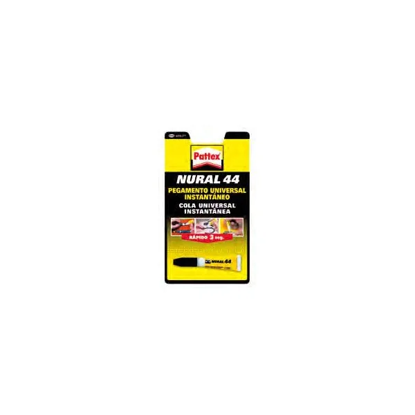 ADHESIVO UNIVERSAL INSTANTÁNEO 20CC PATTEX NURAL 44