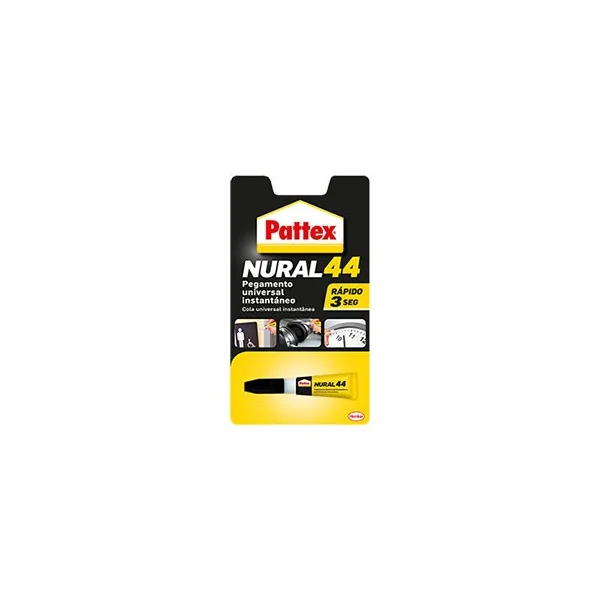 ADHESIVO UNIVERSAL INSTANTÁNEO 3CC PATTEX NURAL 44