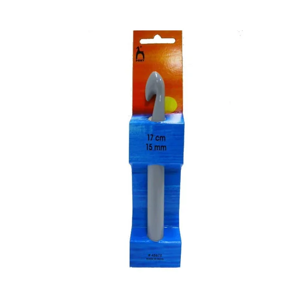 Aguja de Ganchillo aluminio Pony - Imagen 4