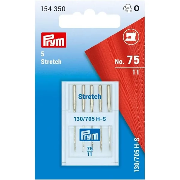 Aguja máquina de coser T.P. Stretch Prym, nº75