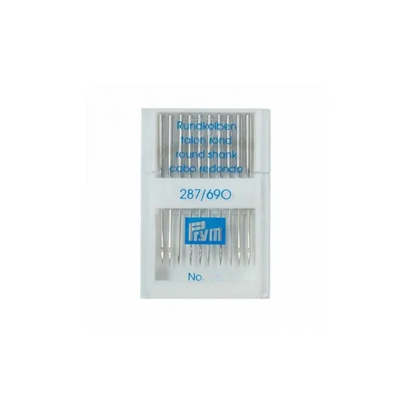 Aguja máquina de coser T.R universal Prym, 10 unid