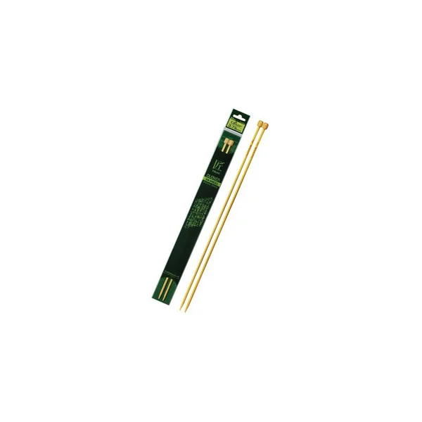 Agujas Calceta de Bambú Clover Takumi 33 cm - 9mm