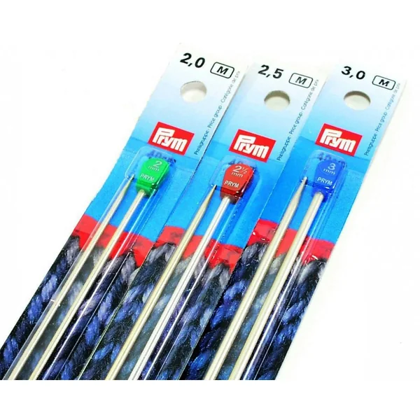 Agujas de Calcetar Metálicas Prym 40cm