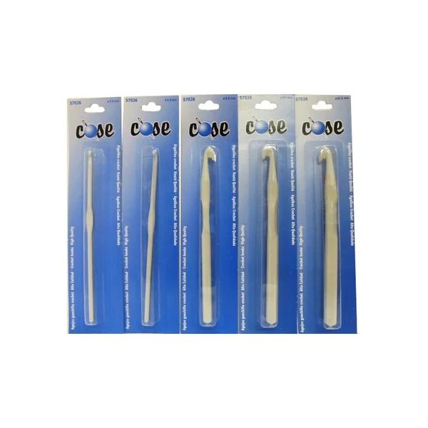 Agujas de Ganchillo COSE de Aluminio - Imagen 2