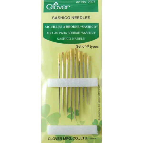 Agujas para Bordar Sashiko Clover