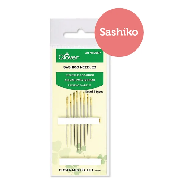 Agujas para Bordar Sashiko Clover - Imagen 2