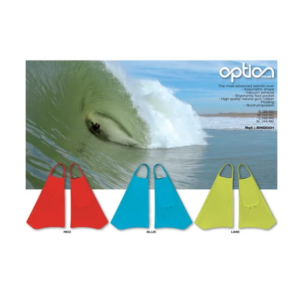 Aletas Option Bodyboard