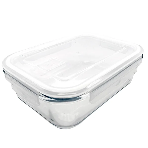 Alfa Hogar Conservador Hermético De Vidrio Con Tapa Plastica 700ml