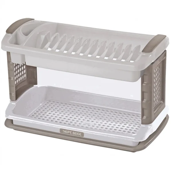 Alfa Hogar Escurridor Doble Con Base Fresh