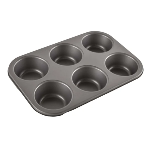 Alfa Hogar Molde Para Ponques Con Antiadherente 6Und