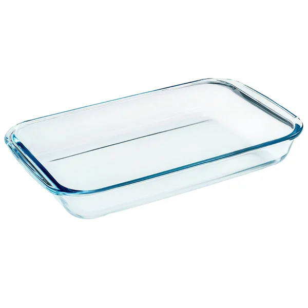 Alfa Hogar Refractario De Vidrio Borosilicato Rectangular 1Lt