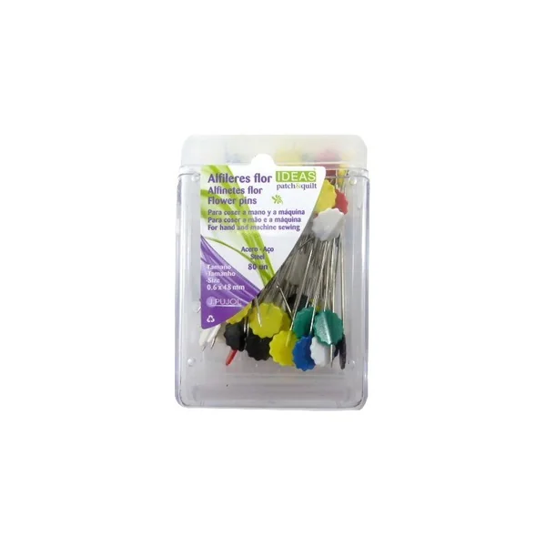 Alfileres Cabeza de Flor 48mm x 0,60mm