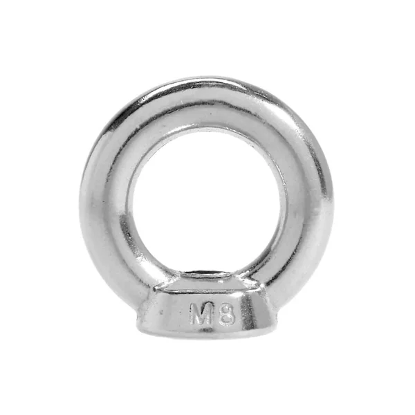 Anilla con Rosca Inox 8mm (Cáncamo hembra)