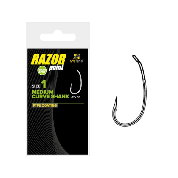 Anzuelos Carp Spirit Medium Curve Nº 6