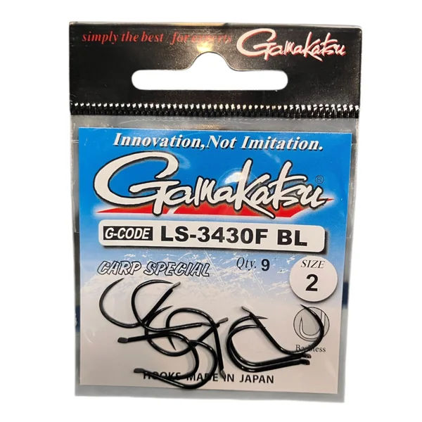 Anzuelos Gamakatsu LS-3430F BL Sin Muerte Size 2