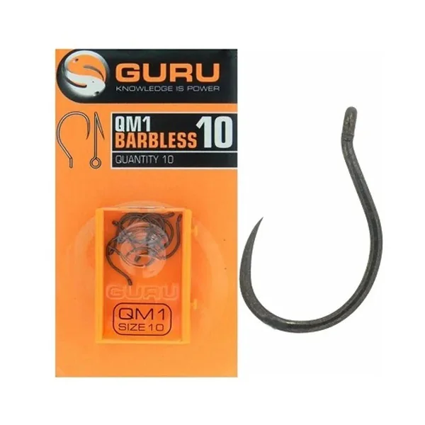 Anzuelos Guru QM1 Barbless 12