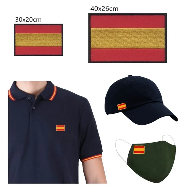 Aplique Termoadhesivo Bandera de España E62