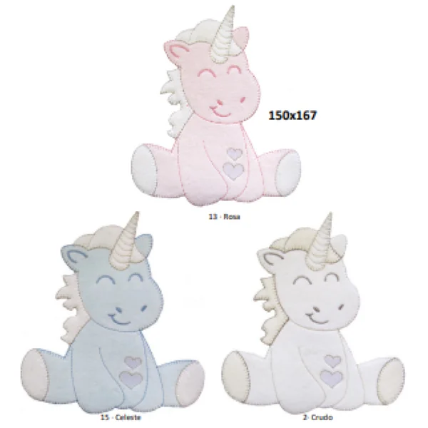 Aplique Termoadhesivo Unicornio Grande