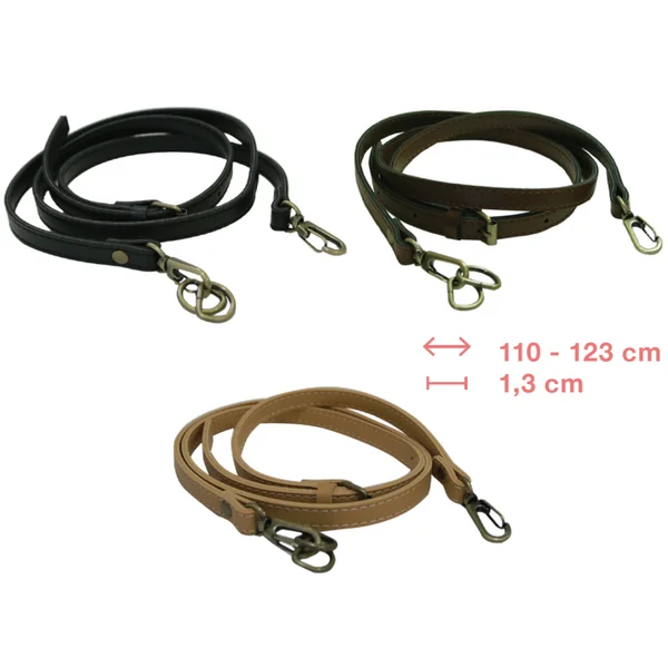 Asa de Piel Vegana Ajustable para Bolsos y Bandoleras