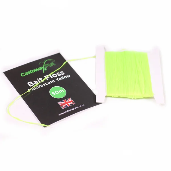 BAIT FLOSS FLUORESCENTE AMARILLO 50M