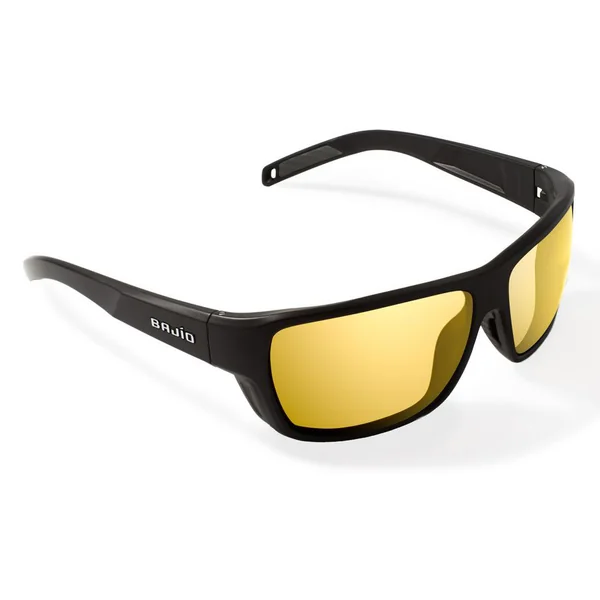 Bajio Gafas Polarizadas - Black Matte (Cristal Espejo Amarillo)
