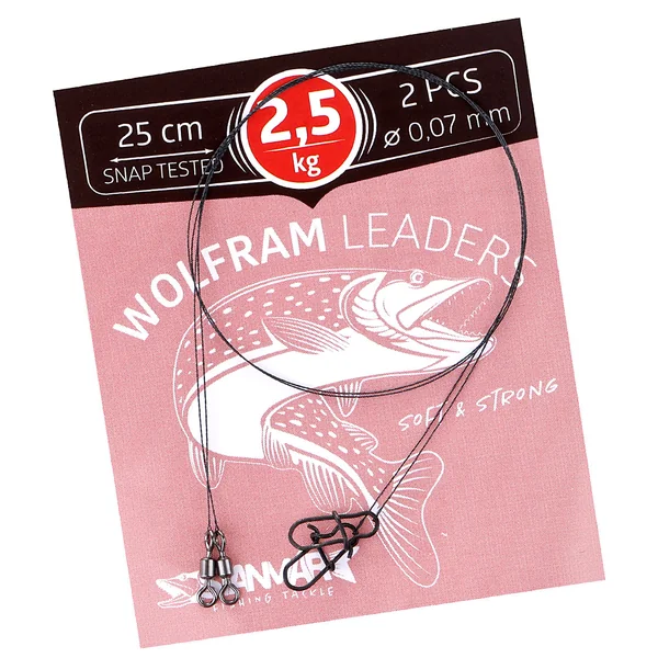 Bajo de línea Falkfish 25 cm pack de 2