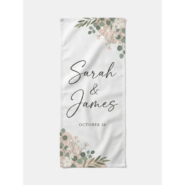 Banners de boda personalizados