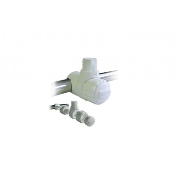 Base giratoria de plástico para balcón de 1 pulgada