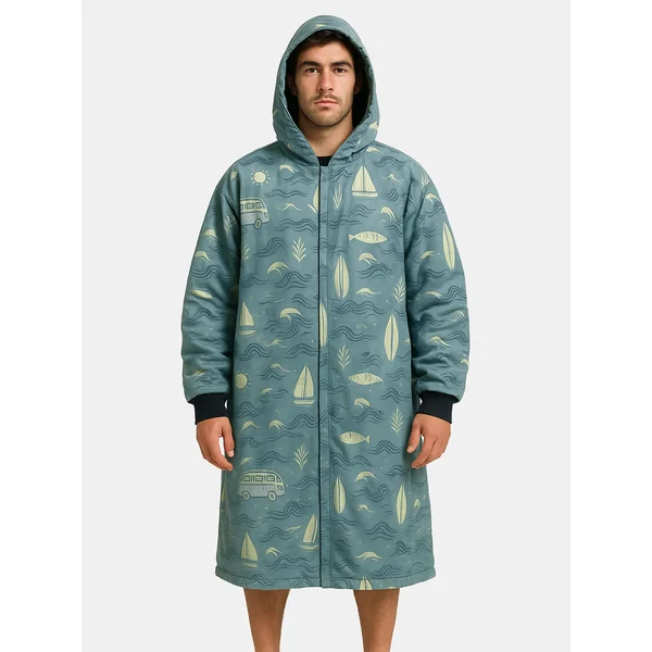 Bata impermeable para cambiarse
