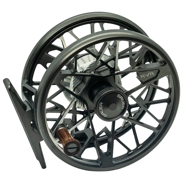 Bauer RVR carrete de mosca carbón vegetal