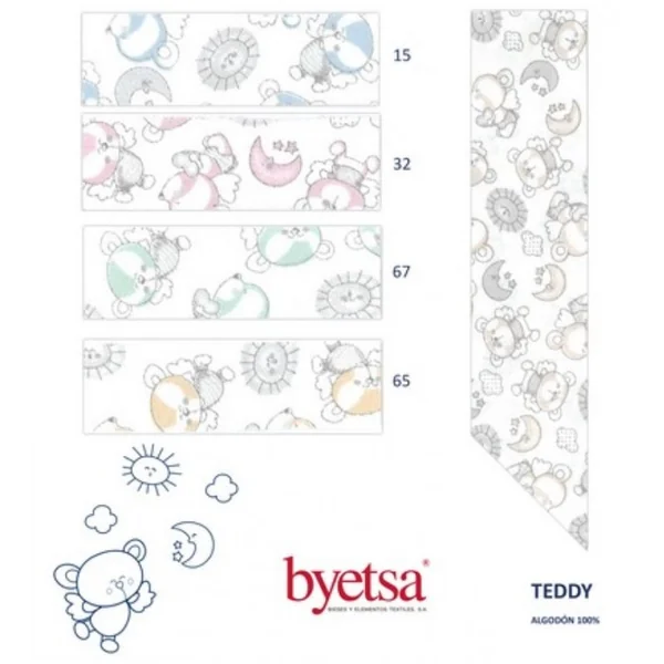 Bies Estampado Teddy Byetsa - 3 cm
