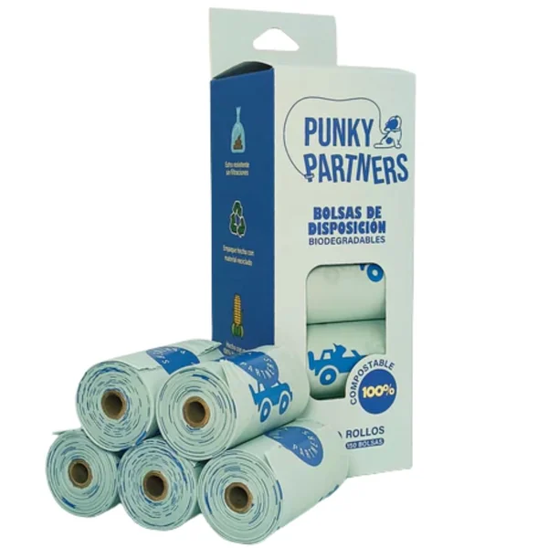 Bolsitas de Disposición 5 Rollos Punky Partners - Imagen 2