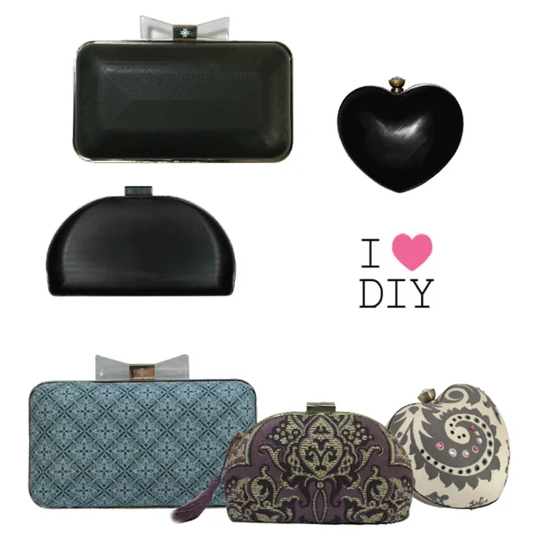 Bolsos para Forrar y Personalizar: Rectangular, Semicircular y Corazón - Imagen 3