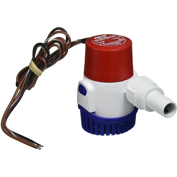 Bomba de agua RULE MOD 25D 12V 500GPH USA 1.6AMP 29-25DA