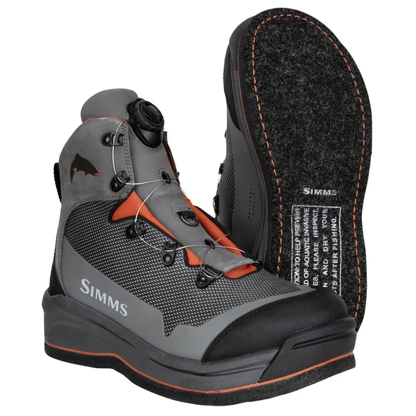 Bota de vadeo Simms Guide BOA con suela de fieltro