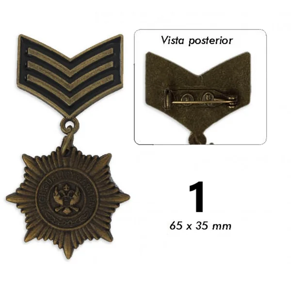 Broche Insignia Militar