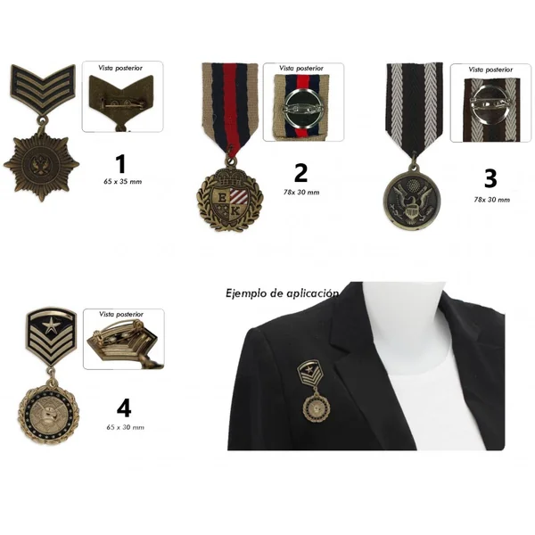 Broche Insignia Militar - Imagen 2