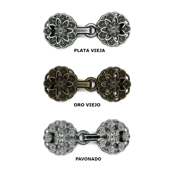 Broche Metálico Mandala