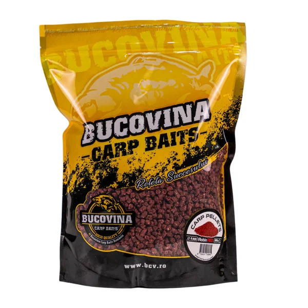 Bucovina Baits Carp Pellets Robin Red 2mm