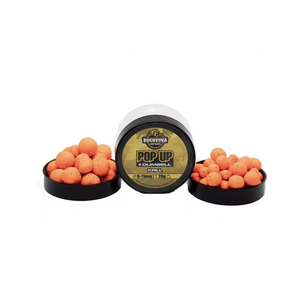 Bucovina Baits Pop Up+Dumbel Krill 14mm 20gr