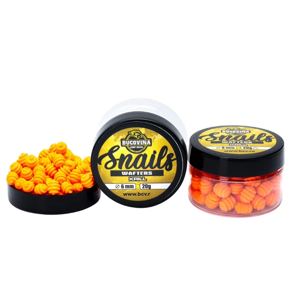 Bucovina Baits Snails Wafter Krill 8mm