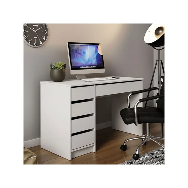 Bureau "Ada" - 120 x 75 x 55 cm - Wit - Imagen 2