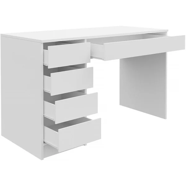 Bureau "Ada" - 120 x 75 x 55 cm - Wit - Imagen 4