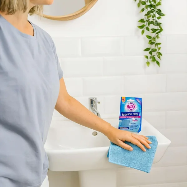 Buzz Toalla De Microfibra Para Baños Antibacterial - Imagen 2