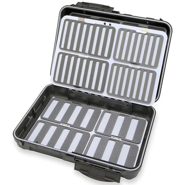 Caja de moscas C&F Trout Guide Box incl. 16 System Foams